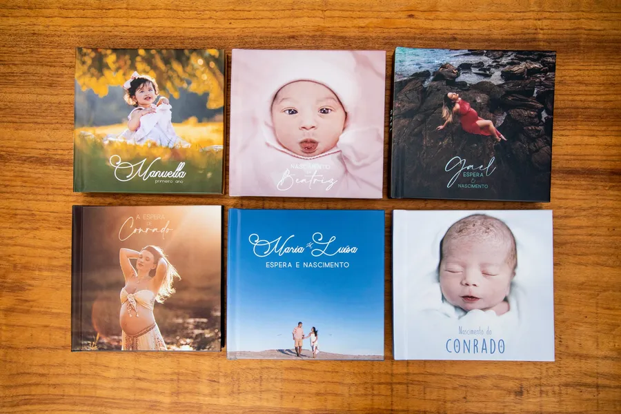 Álbuns personalizados, fotografia da Antonucci Fotografia